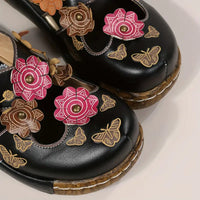 Quinn- Floral Mule Sandals