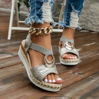 Amelia- Espadrille Wedge Sandals