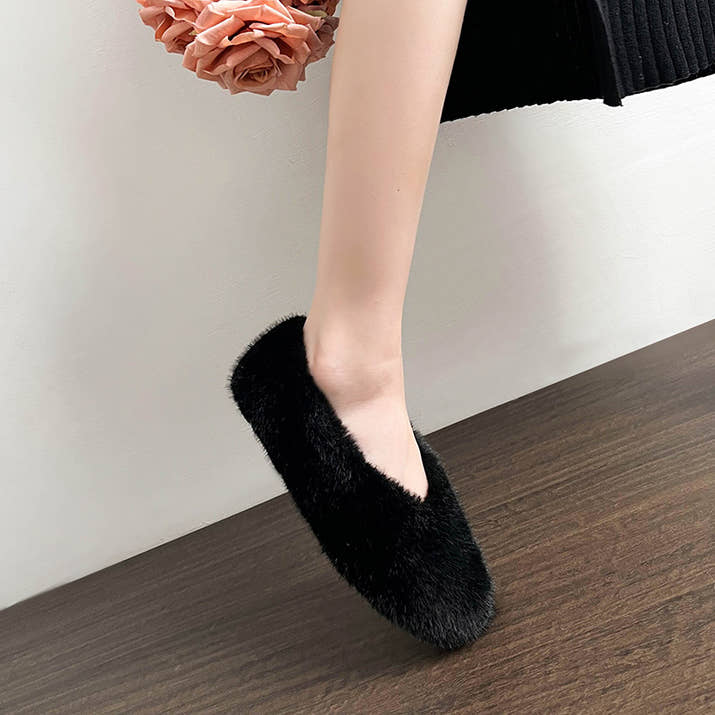 Luna - Leopard Print Cozy Moccasins