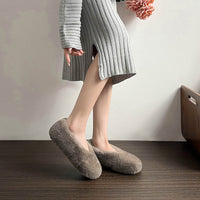 Luna - Leopard Print Cozy Moccasins