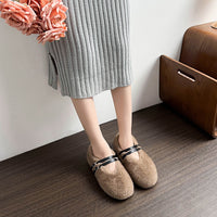 Zara - Chic Faux Fur Leopard Flats