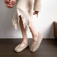Ella - Cozy Ballerina Winter Flats