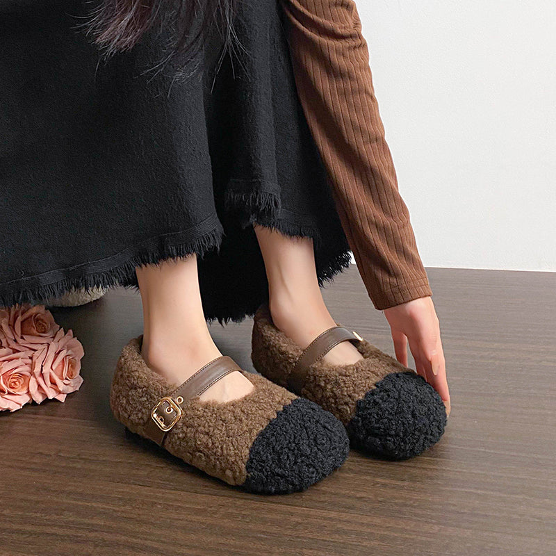 Colette - Parisian Chic Faux Fur Shoes