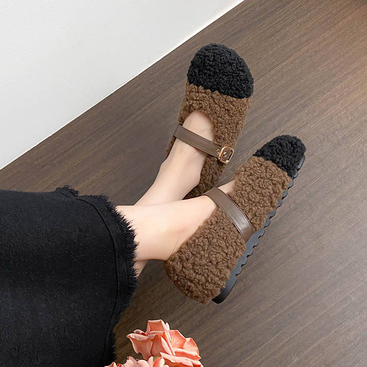 Colette - Parisian Chic Faux Fur Shoes