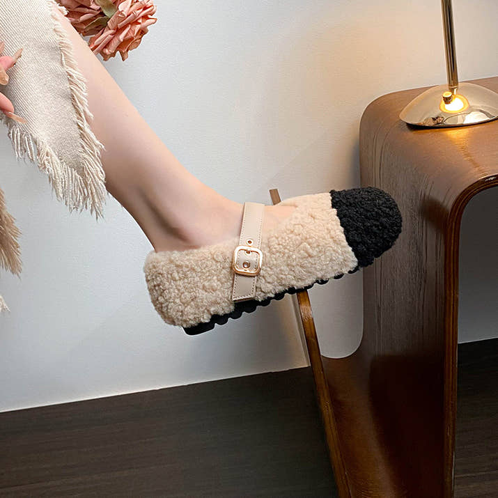Colette - Parisian Chic Faux Fur Shoes
