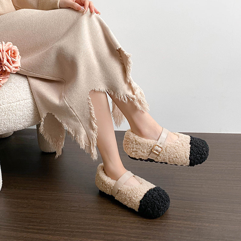 Colette - Parisian Chic Faux Fur Shoes