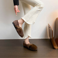 Camila - Modern Cozy Strap Flats