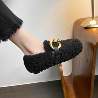 Bianca - Plush Faux Fur Cozy Shoes