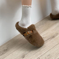 Claudia - Timeless Faux Fur Mules