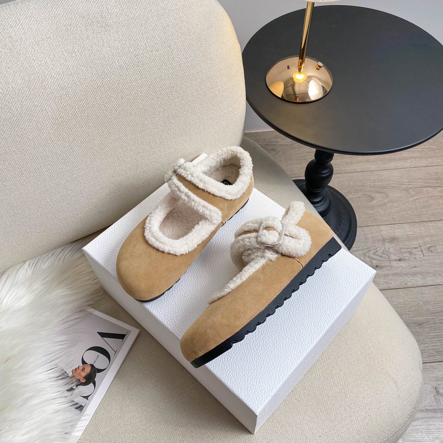 Grace - Shearling-Lined Winter Shoes