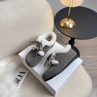 Hannah - Rustic Lace-Up Winter Shoes