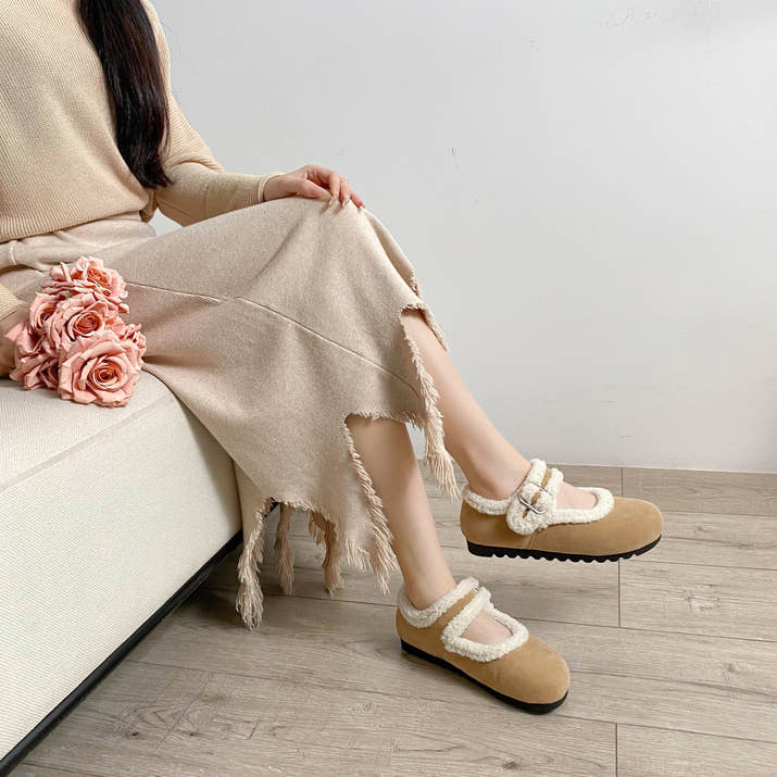 Grace - Shearling-Lined Winter Shoes