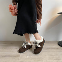 Hannah - Rustic Lace-Up Winter Shoes