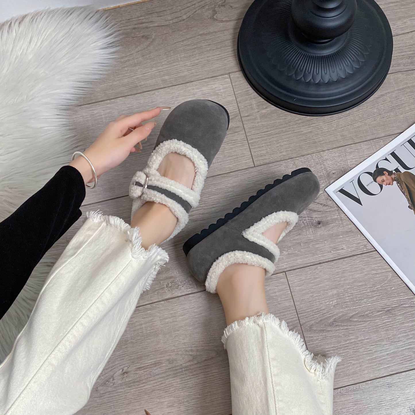 Grace - Shearling-Lined Winter Shoes