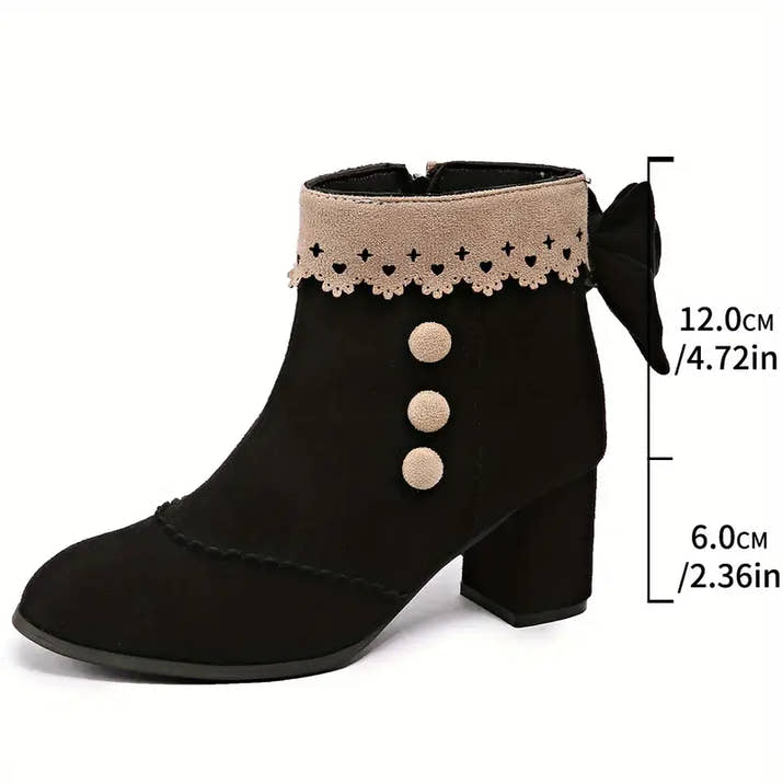 Aria- Vintage Ankle Boots