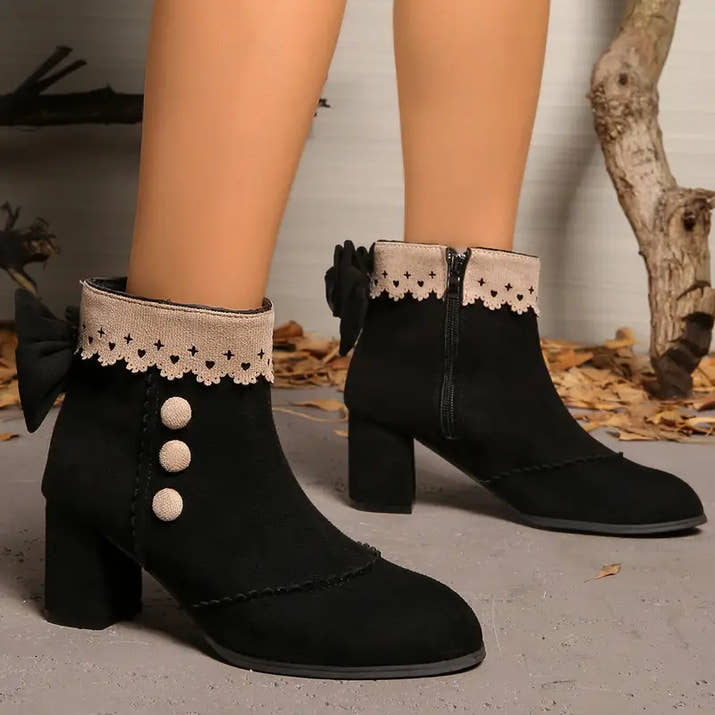 Aria- Vintage Ankle Boots