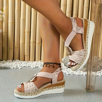 Amelia- Espadrille Wedge Sandals