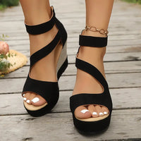 Elodie - Orthopedic Wedge Sandals