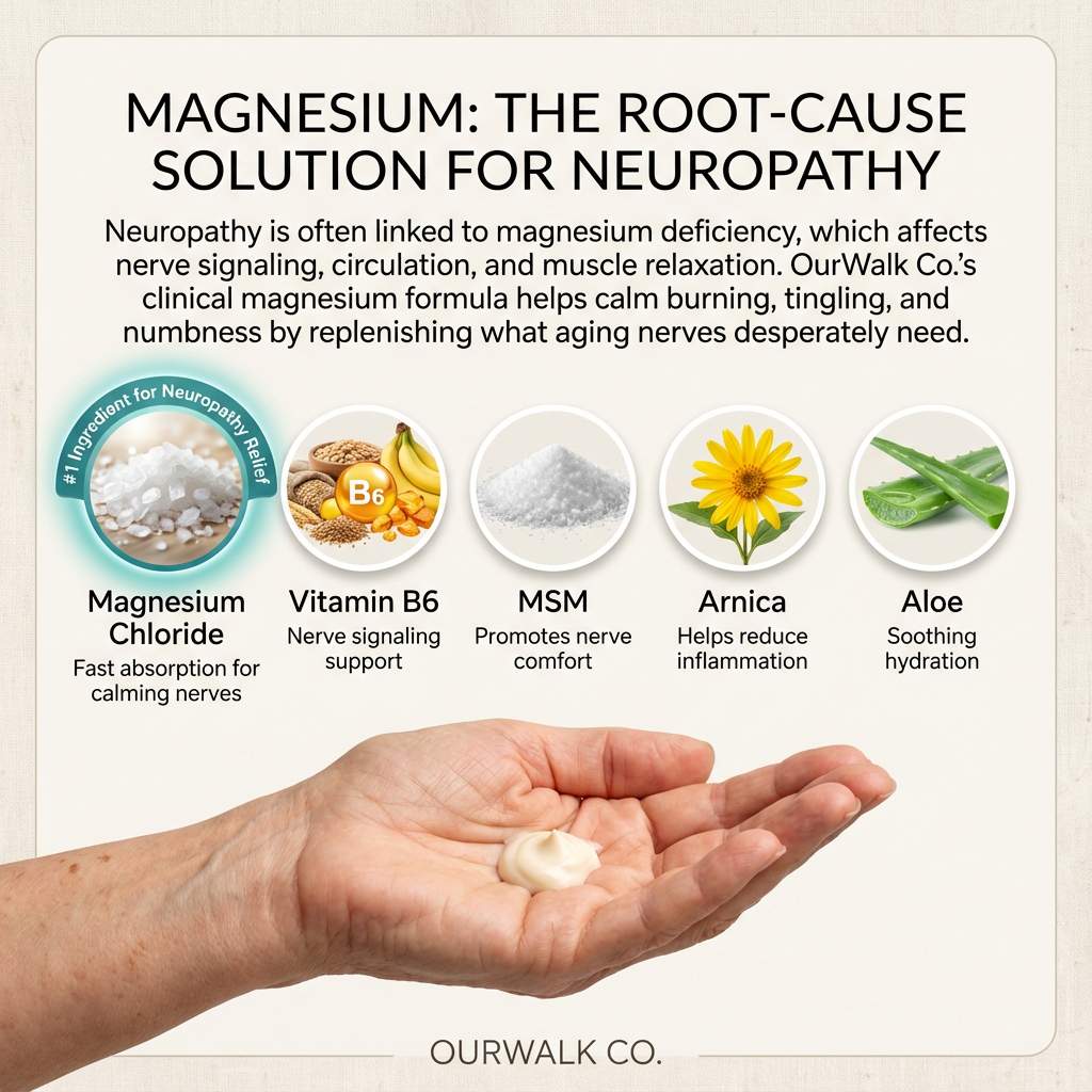 OurWalkCo. Nerve Relief Lotion