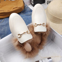 Yara - Fluffy Loafers