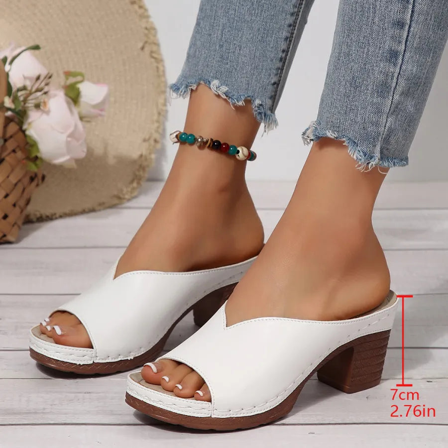 Veronica- Leather Orthopedic Sandals