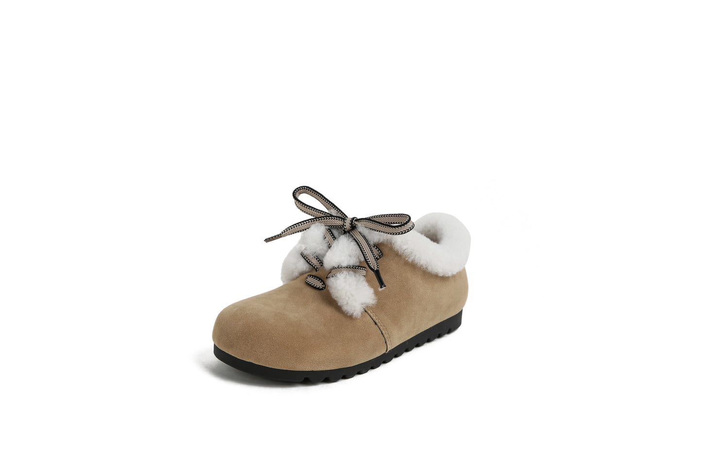 Hannah - Rustic Lace-Up Winter Shoes