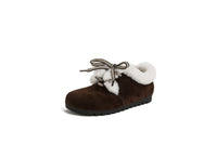 Hannah - Rustic Lace-Up Winter Shoes