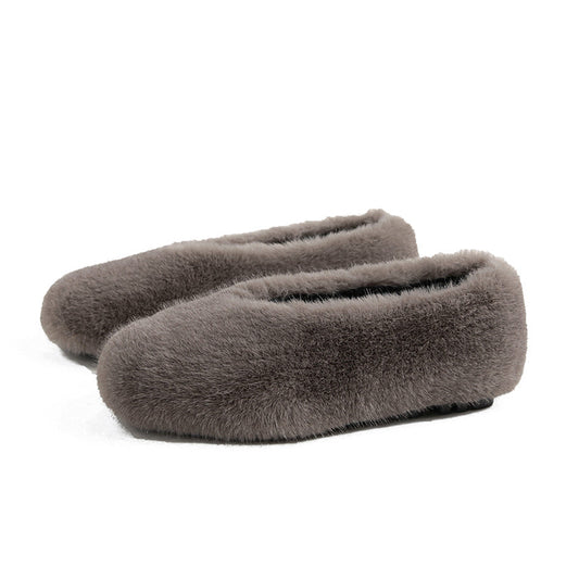 Luna - Leopard Print Cozy Moccasins