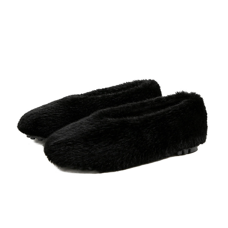 Luna - Leopard Print Cozy Moccasins