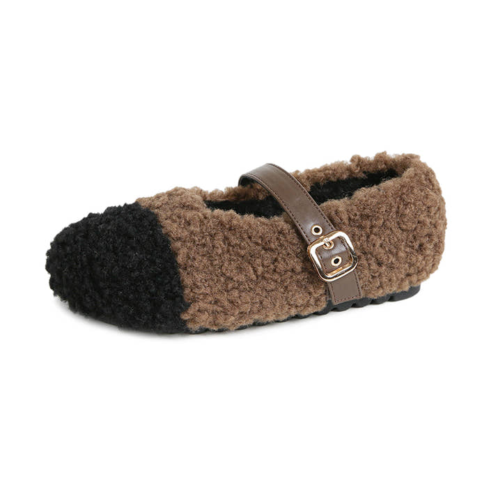 Colette - Parisian Chic Faux Fur Shoes