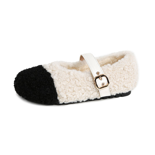 Colette - Parisian Chic Faux Fur Shoes