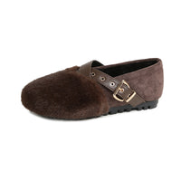Camila - Modern Cozy Strap Flats