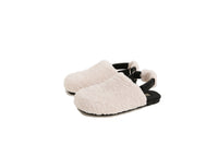 Mila - Teddy Slingback Winter Slippers