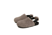 Mila - Teddy Slingback Winter Slippers