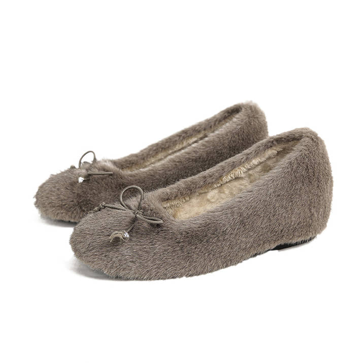 Aria - Leopard Print Ballerina Flats
