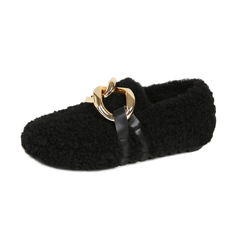 Bianca - Plush Faux Fur Cozy Shoes
