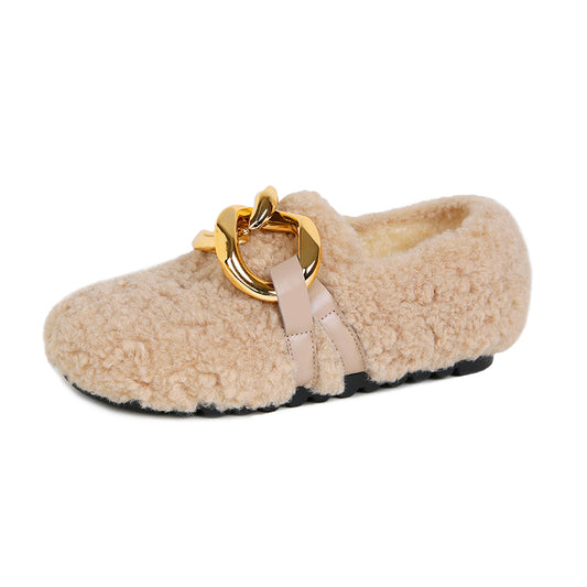 Bianca - Plush Faux Fur Cozy Shoes