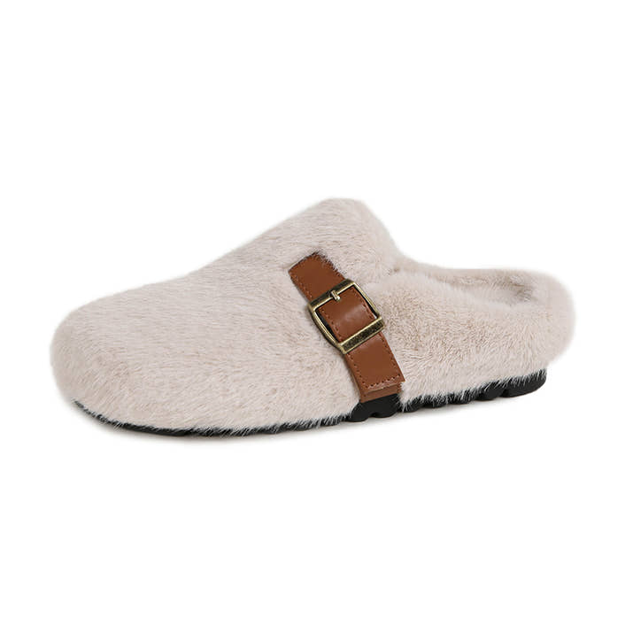 Claudia - Timeless Faux Fur Mules