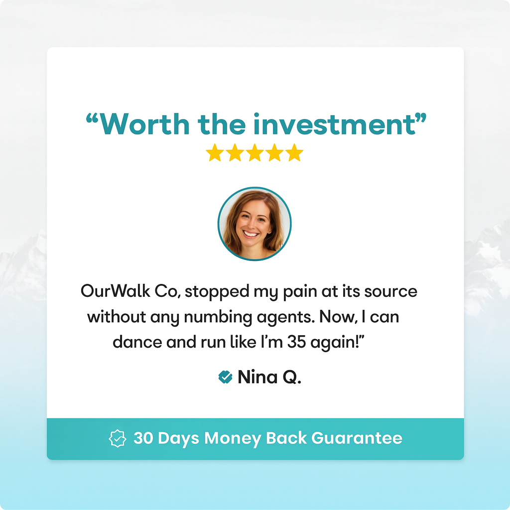 OurWalkCo. Nerve Relief Lotion
