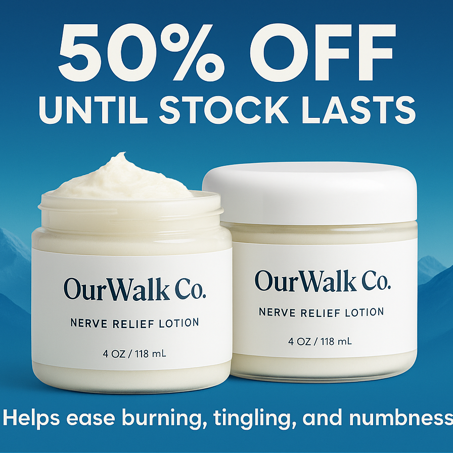 OurWalkCo. Nerve Relief Lotion