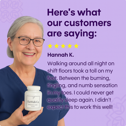 OurWalkCo. Nerve Relief Lotion