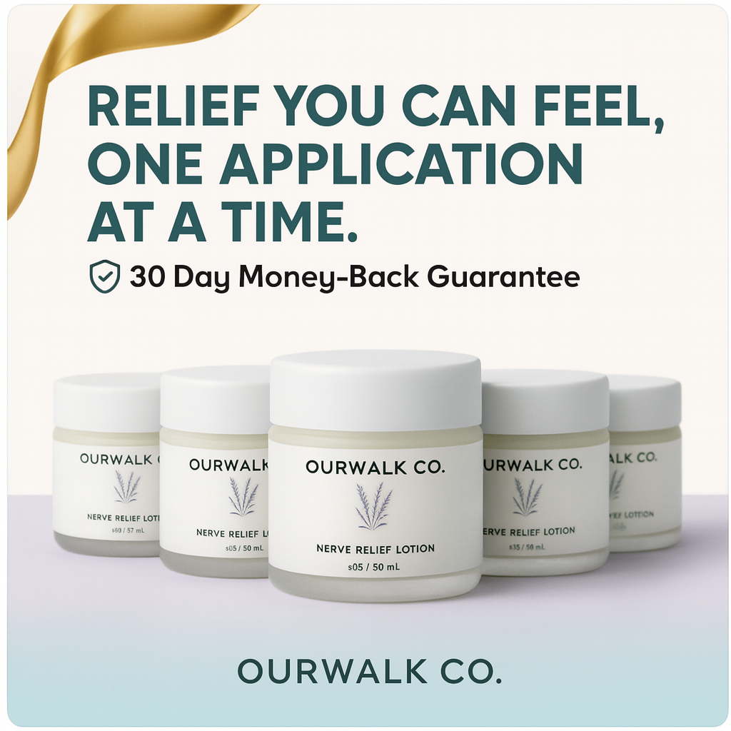 OurWalkCo. Nerve Relief Lotion
