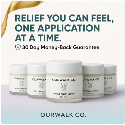 OurWalkCo. Nerve Relief Lotion