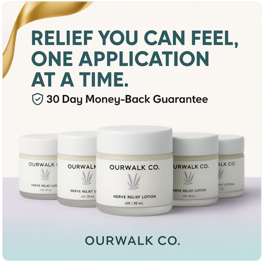 OurWalkCo. Nerve Relief Lotion