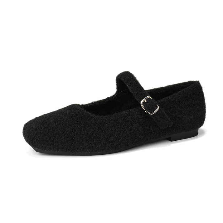 Clara – Cozy Mary Jane Flats