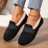 Athena- Cozy Fur Loafers