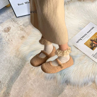 Luna- Cozy Plush Ballet Flats