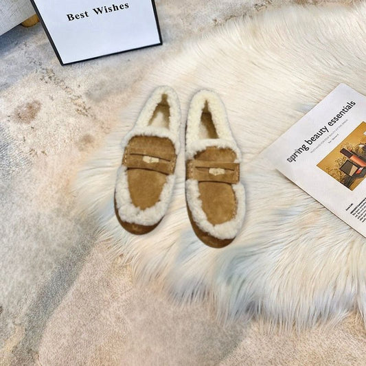 Ivy- Cozy Winter Loafers with Fur Lining