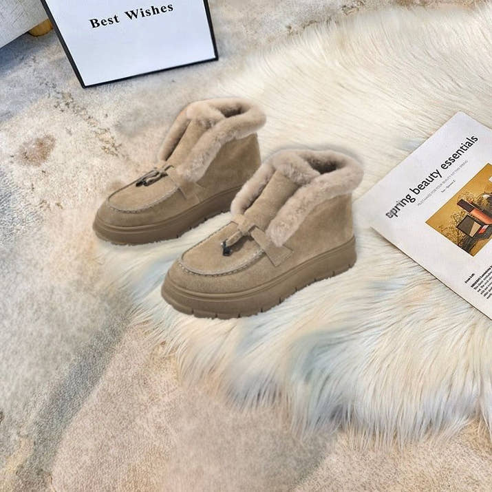 Ruby- Cozy Suede Winter Boots