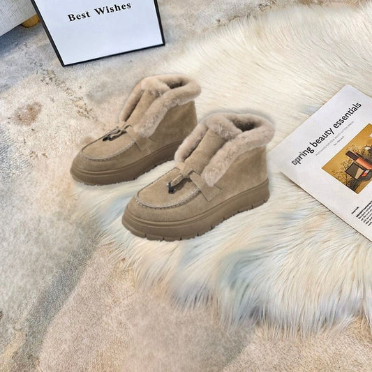 Ruby- Cozy Suede Winter Boots